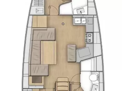 Yacht charter Pomer billig Oceanis 40.1