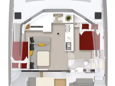 Neel Neel 43 charter bareboat eller skeppad i Toulon