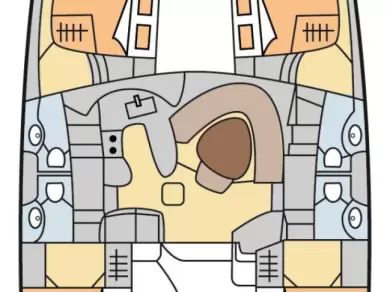 Yacht charter Fethiye billig Leopard 4300