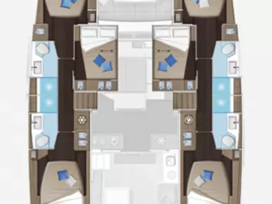 Uthyrning Road Town - Lagoon Lagoon 51 av Samboat 