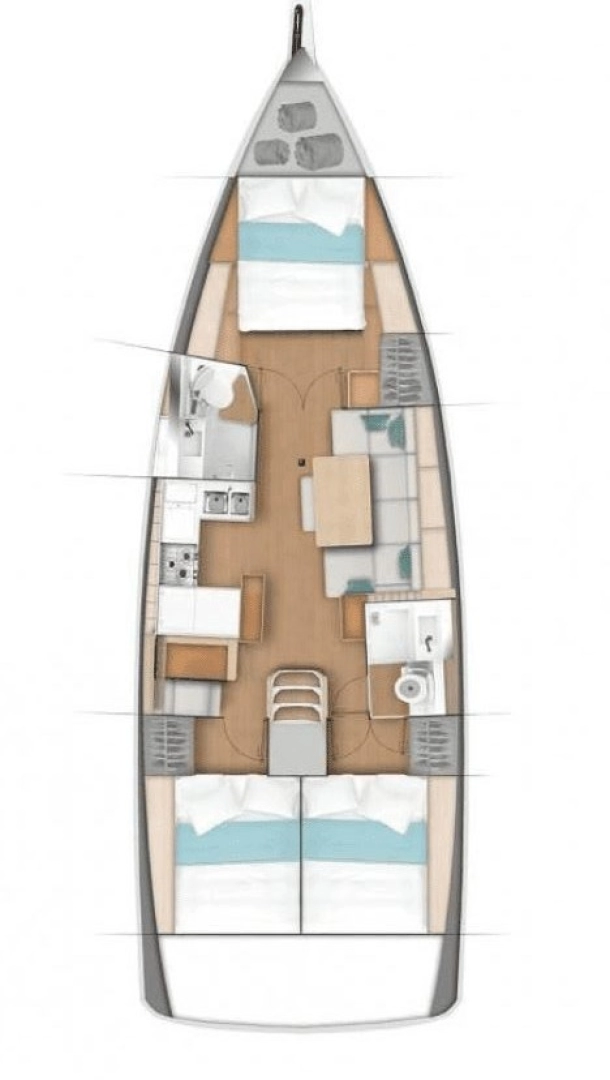 Uthyrning Segelbåt  i Road Town - Jeanneau Sun Odyssey 490