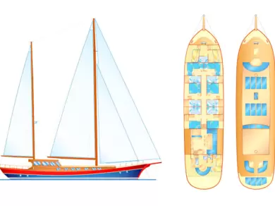 Uthyrning Tivat - Custom Made Kaptan Sevket av Samboat 