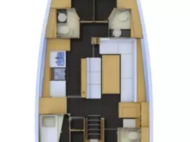 Jeanneau Jeanneau 54 charter bareboat eller skeppad i Sant Antoni de Portmany