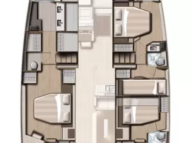 Uthyrning Katamaran  i Road Town - Bali Bali 4.8