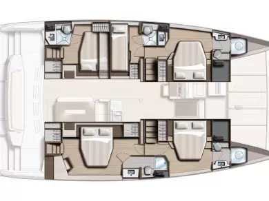 Uthyrning Katamaran  Bali med en båtlicens 