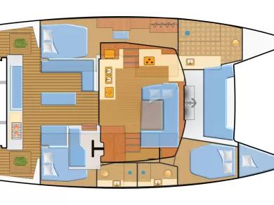 Hyr en Fountaine Pajot Elba 45 Rogoznica 