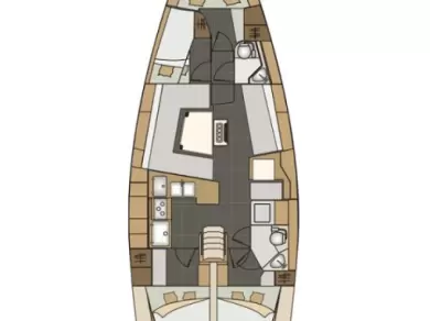Uthyrning Segelbåt  i Novi Vinodolski - Elan Impression 45