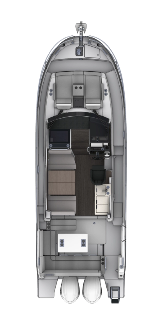Uthyrning Motorbåt  Jeanneau med en båtlicens 