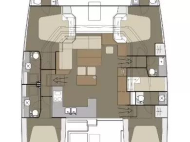 Båtuthyrning Dufour Dufour Catamarans 48 Sail i Komolac på Samboat 
