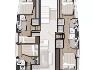 Katamaran  för uthyrning Biograd Na Moru till det bästa priset 