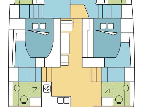 Uthyrning Motorbåt  i Le Marin - Aquila Aquila 44