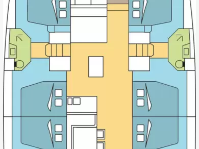 Yacht charter Parham Town billig Bali 5.4