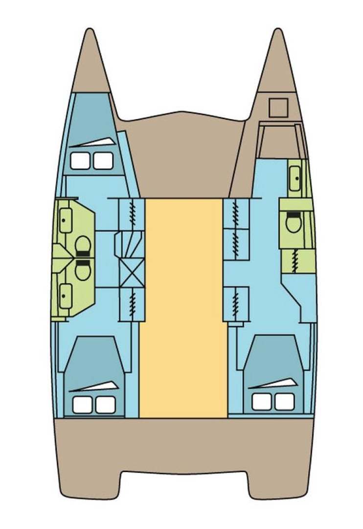 Hyr en Fountaine Pajot Isla 40 Parham Town 