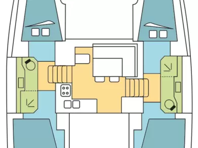 Uthyrning Katamaran  Lagoon med en båtlicens 