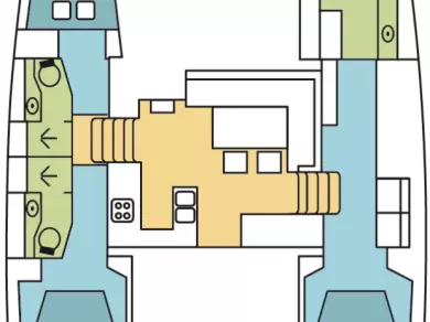 Båtuthyrning Lagoon Lagoon 450 Sport Top i Parham Town på Samboat 