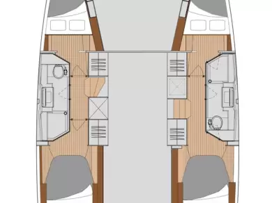 Uthyrning Katamaran  Fountaine Pajot med en båtlicens 