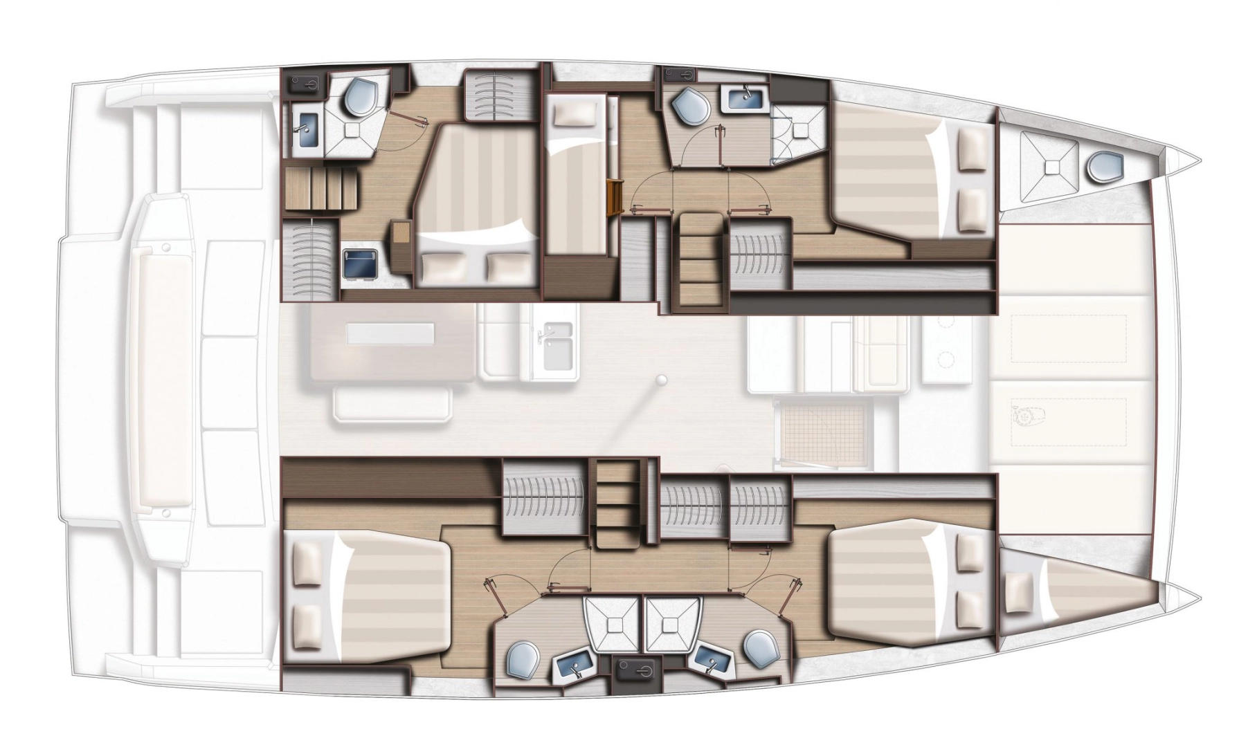 Uthyrning Katamaran  i Belize City - Bali Bali 4.6