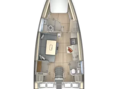 Yacht charter Frenchtown billig Dufour 430