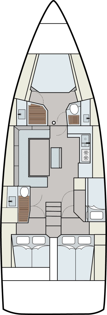 Uthyrning Frenchtown - Dufour Dufour 470 av Samboat 