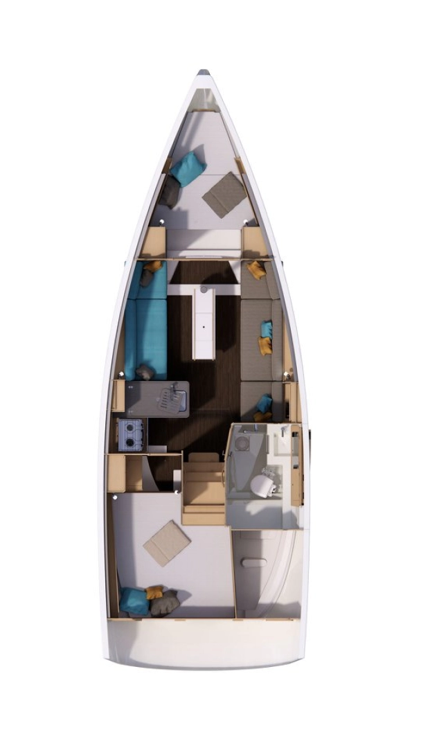 Dufour Dufour 32 charter bareboat eller skeppad i Marseille