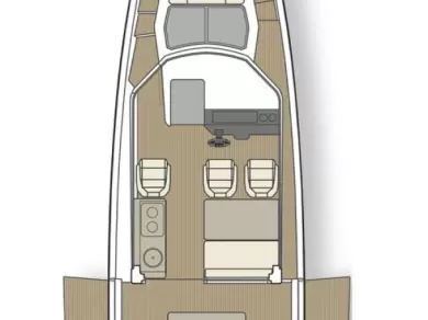 Yacht charter Opatija billig Saxdor 320 GTC