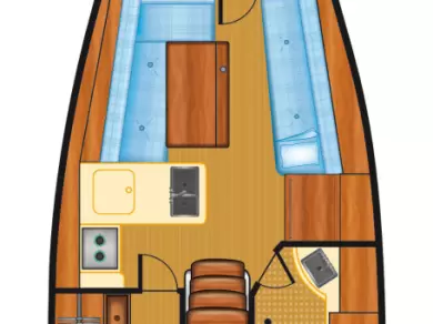 Yacht charter Heiligenhafen billig Oceanis 31