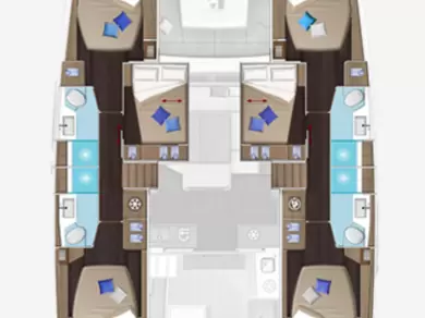 Katamaran  för uthyrning Philipsburg till det bästa priset 