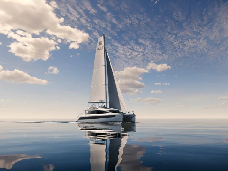 Uthyrning Katamaran  Aquila med en båtlicens 