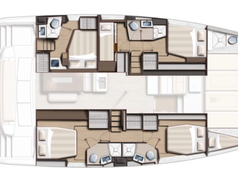 Uthyrning Katamaran  Bali med en båtlicens 