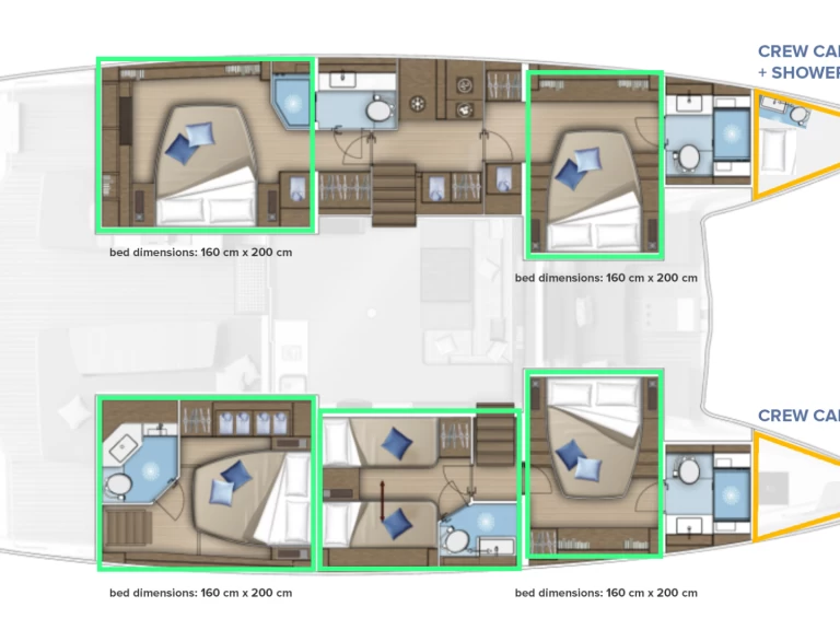 Uthyrning Kaštela - Lagoon Lagoon 55 av Samboat 