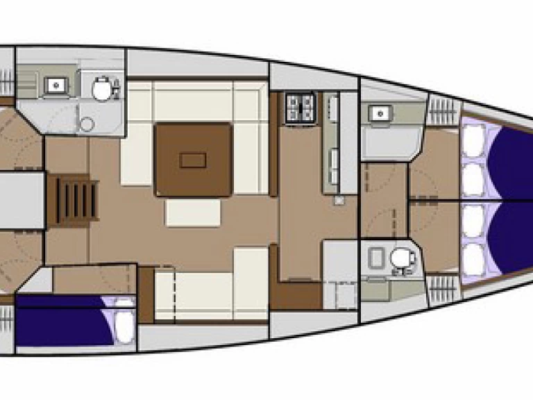 Båtuthyrning Dufour Dufour 560 Grand Large i Rhodes (City) på Samboat 
