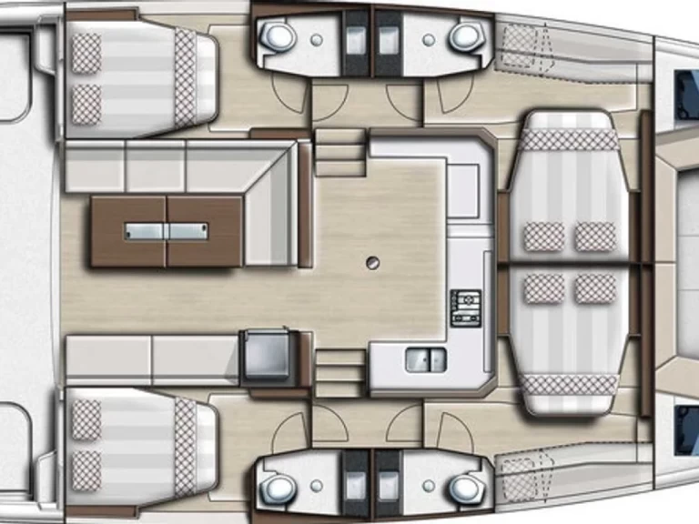 Bali Bali Catspace[G] charter bareboat eller skeppad i Kaštel Gomilica