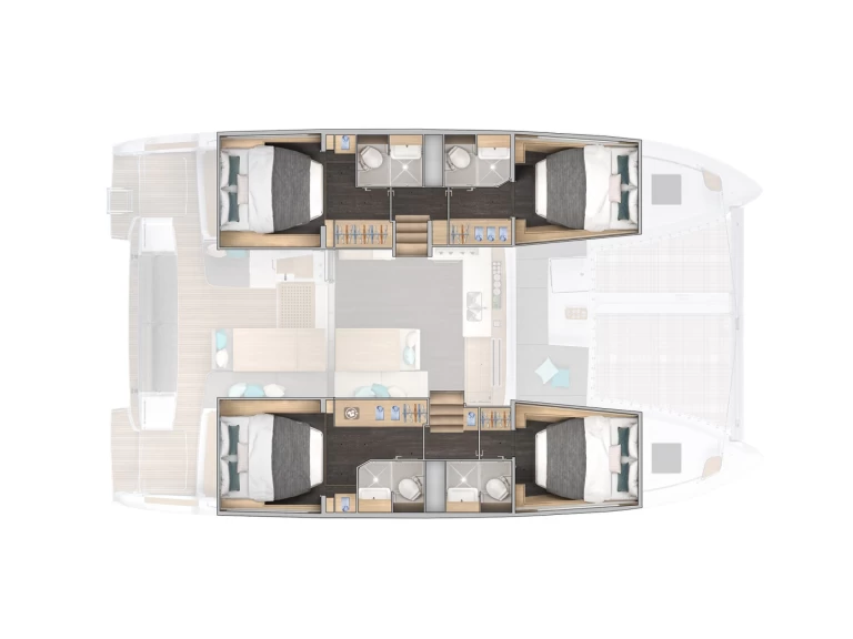 Yacht charter San Miguel De Abona billig Lagoon 43