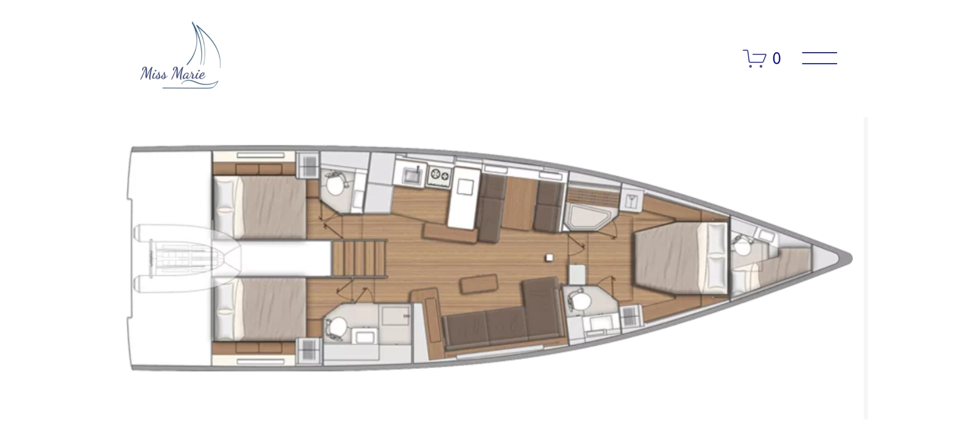 Hyra Segelbåt  med eller utan skeppare Bénéteau Portisco 