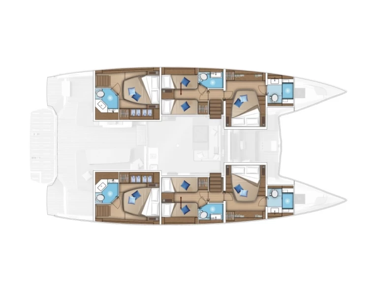 Yacht charter Cugnana Verde billig Lagoon 55