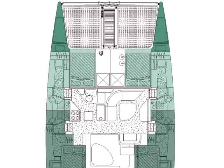 Voyage Voyage 440 charter bareboat eller skeppad i Palma de Mallorca