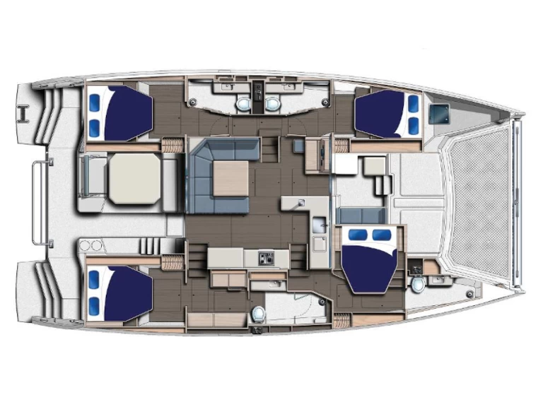 Yacht charter Adaköy billig Catamaran 50