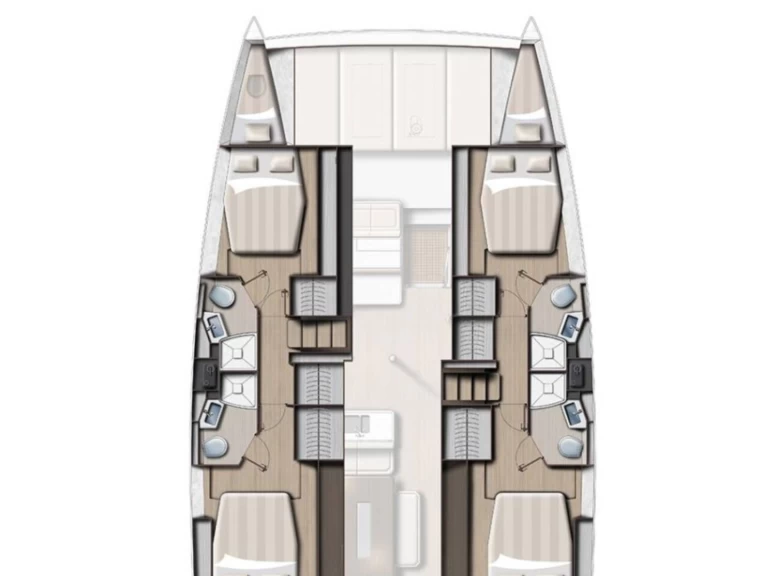 Bali Bali 4.6 charter bareboat eller skeppad i Olbia