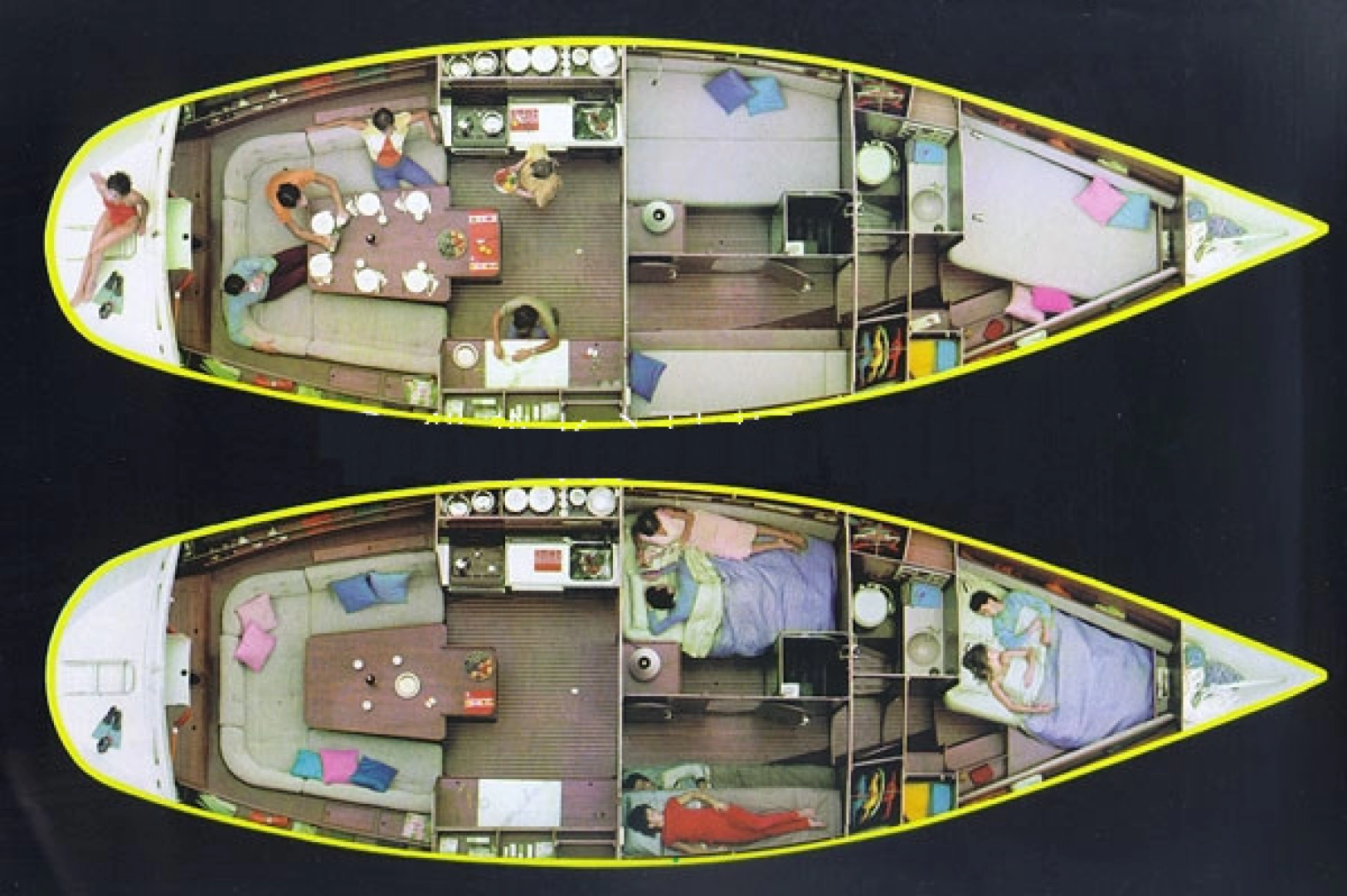 Uthyrning Segelbåt  Comar med en båtlicens 