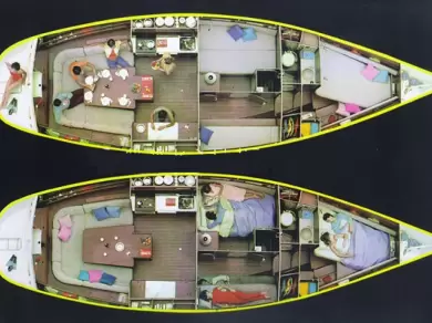 Uthyrning Segelbåt  Comar med en båtlicens 