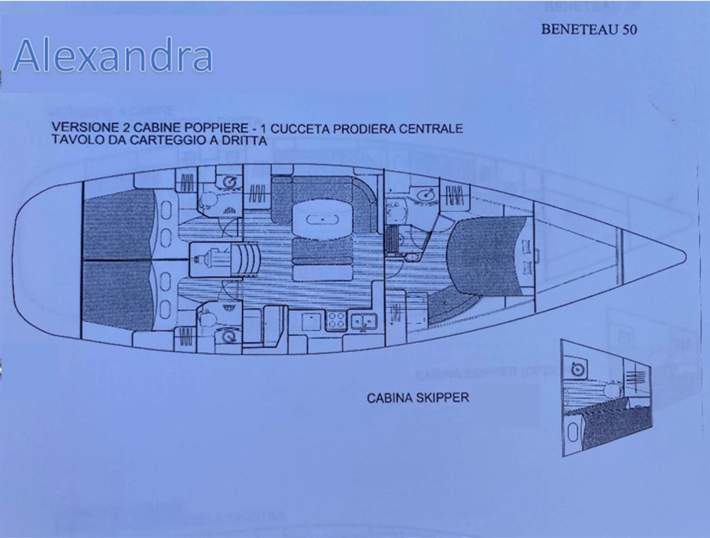 Uthyrning Segelbåt  i Fezzano - Bénéteau Beneteau 50