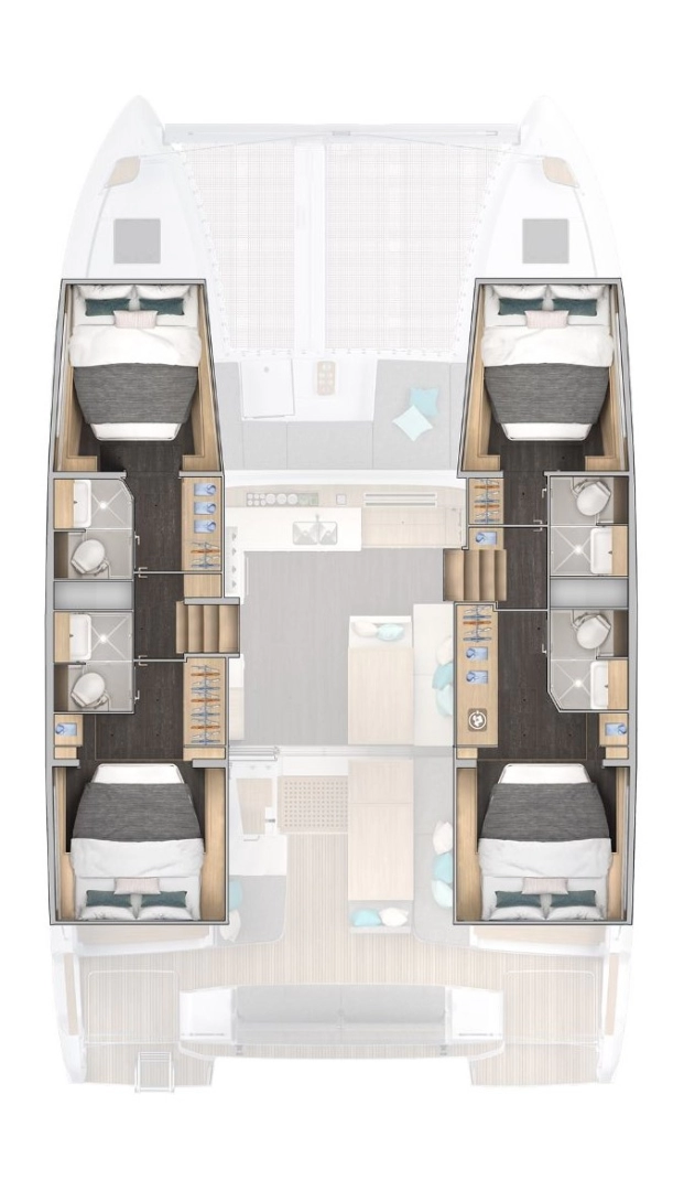 Båtuthyrning Lagoon Lagoon 43 i Palma de Mallorca på Samboat 