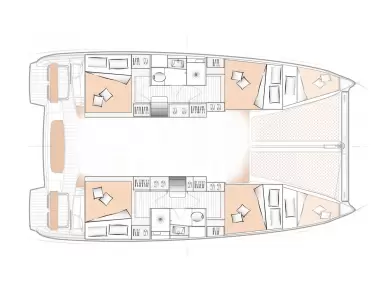 Excess Excess 11 charter bareboat eller skeppad i Paros (ostrov)