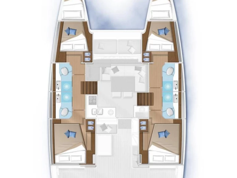 Uthyrning Primošten  - Lagoon Lagoon 40 av Samboat 