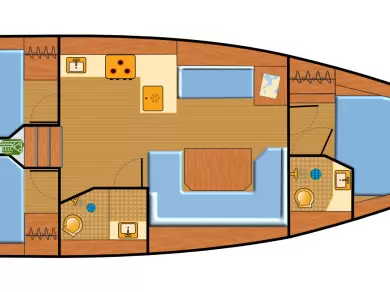 Yacht charter Palma de Mallorca billig Bavaria C42