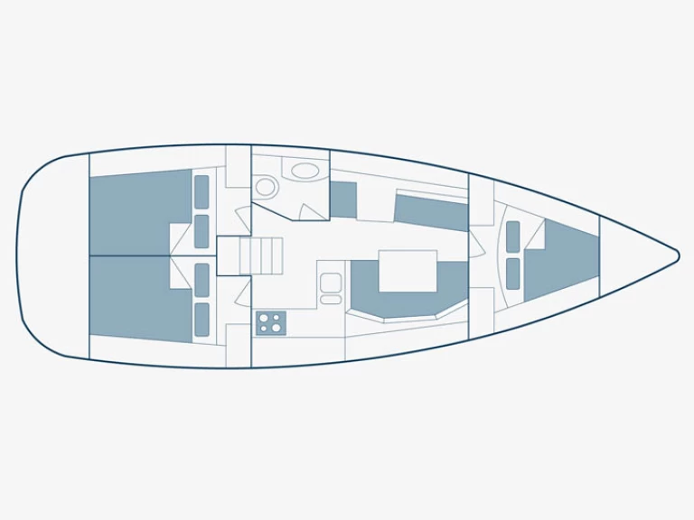 Hyr en  Sun Odyssey 36i[G] Nikiána 