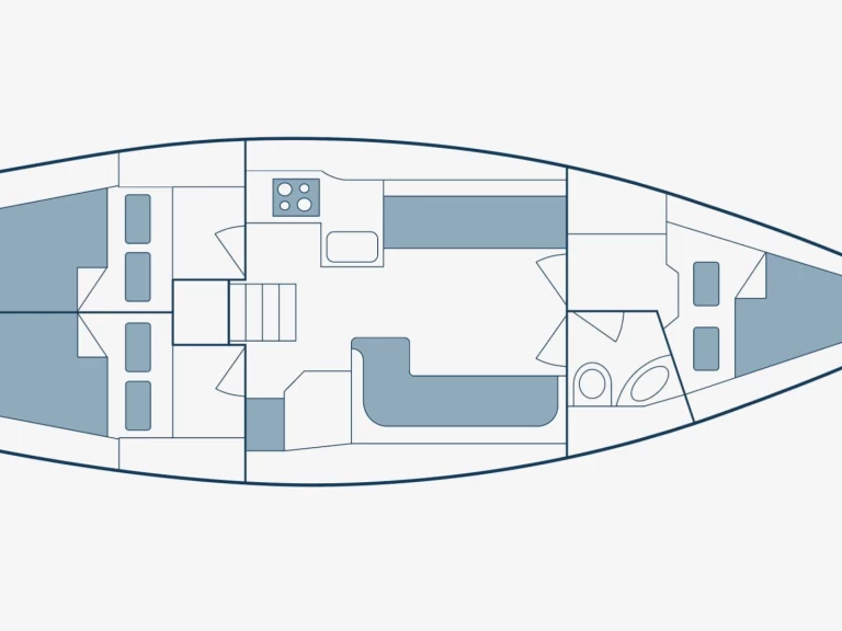 Uthyrning Segelbåt  Bavaria med en båtlicens 
