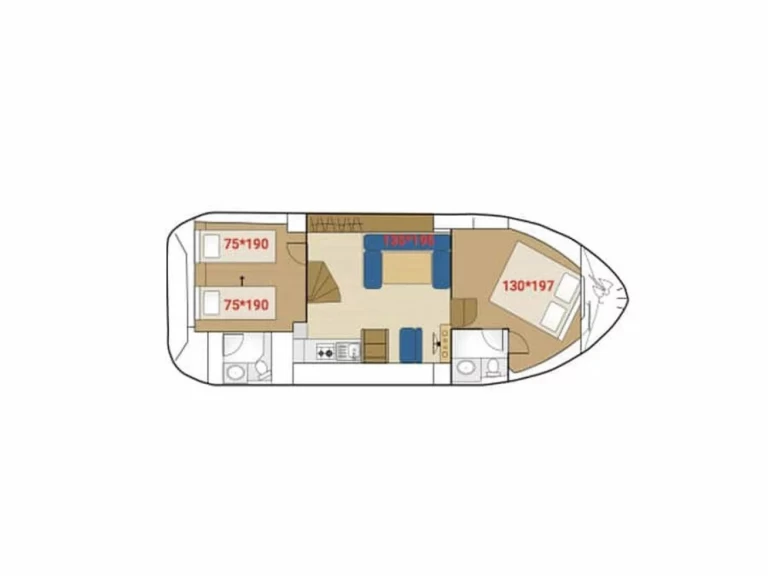 Hyr en  Tarpon 37 DP Lübz 