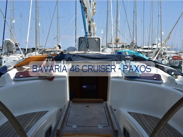 Bavaria Cruiser 46 charter bareboat eller skeppad i Gouvia