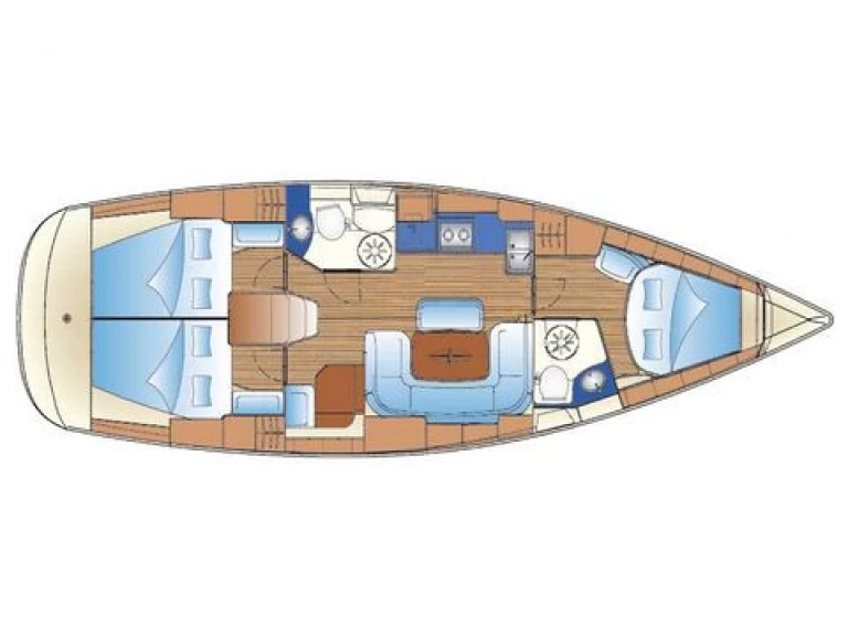 Segelbåt  för uthyrning Nikiána till det bästa priset 